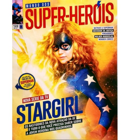 Revista Mundo dos Super-Heróis - Nova Série da TV Stargirl N° 122
