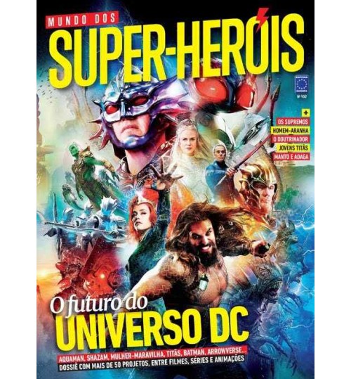 Revista Mundo dos Super-Heróis - O Futuro do Universo DC N° 102