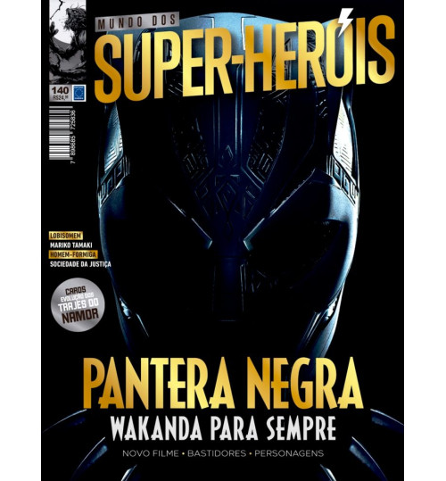 Revista Mundo Dos Super-Heróis - Pantera Negra: Wakanda Para Sempre N° 140