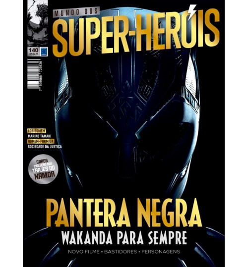 Revista Mundo Dos Super-HerÃ³is - Pantera Negra: Wakanda Para Sempre NÂ° 140