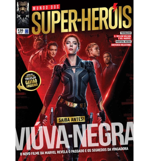 Revista Mundo dos Super-Heróis - Saiba Antes! Viúva-Negra N° 126