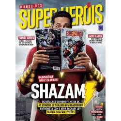 Revista Mundo Dos Super-Heróis - Shazam: Um Dossiê que Não Está no Gibi N° 108