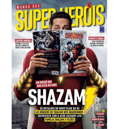 Revista Mundo Dos Super-HerÃ³is - Shazam: Um DossiÃª que NÃ£o EstÃ¡ no Gibi NÂ° 108