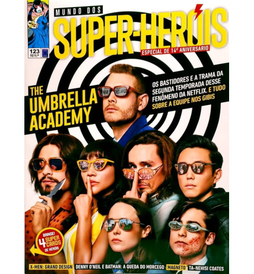 Revista Mundo dos Super-Heróis - The Umbrella Academy N° 123