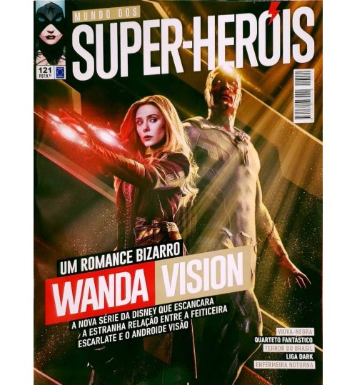 Revista Mundo dos Super-Heróis - Um Romance Bizarro Wanda Vision N° 121