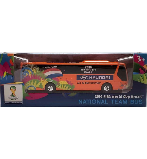 Miniatura Ônibus Hyundai Holanda Copa Do Mundo