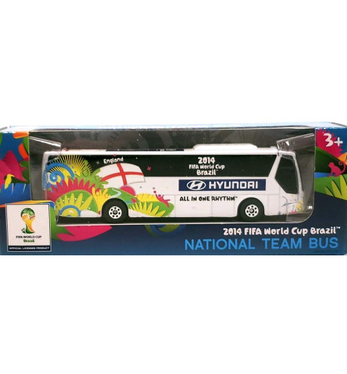 Miniatura Ônibus Hyundai Inglaterra Copa Do Mundo