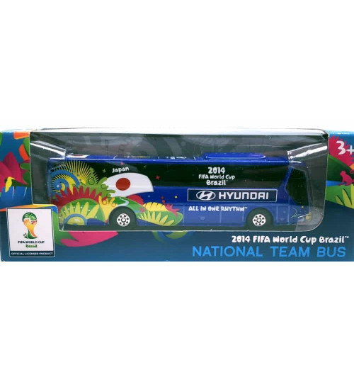 Miniatura Ônibus Hyundai Japão Copa Do Mundo