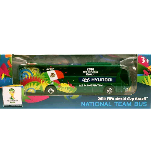 Miniatura Ônibus Hyundai México Copa Do Mundo