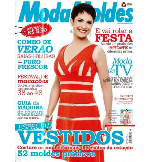 Revista Moda Moldes Especial Vestidos N° 68