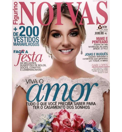 Revista Figurino Noivas - Viva o Amor N° 94