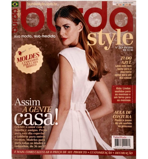 Revista Burda Style Assim a Gente Casa N° 26