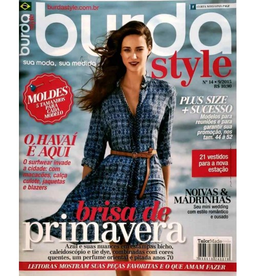 Revista Burda Style Brisa de Primavera NÂ° 14