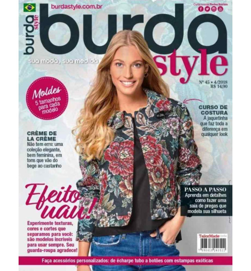 Revista Burda Style Efeito Uau! N° 45