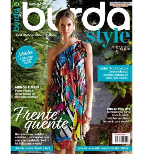 Revista Burda Style Frente Quente NÂ° 40