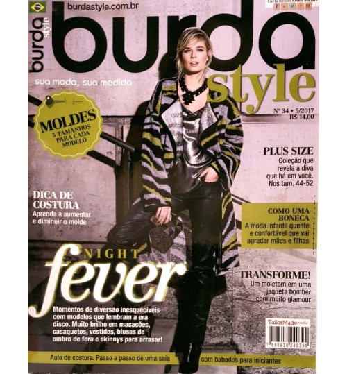 Revista Burda Style Night Fever NÂ° 34