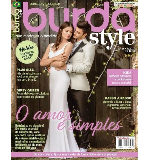 Revista Burda Style O Amor Ã© Simples NÂ° 38