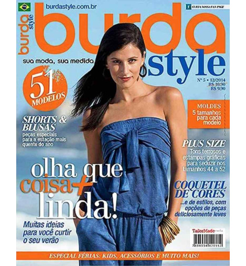 Revista Burda Style Olha Que Coisa Mais Linda N° 5