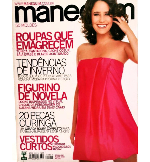 Revista Manequim - Vestidos Curtos N° 582