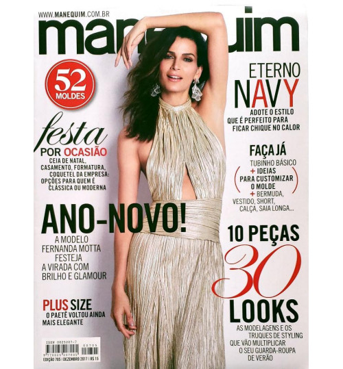 Revista Manequim Ano-Novo N° 705