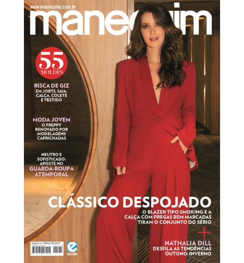Revista Manequim - Clássico Despojado N° 770