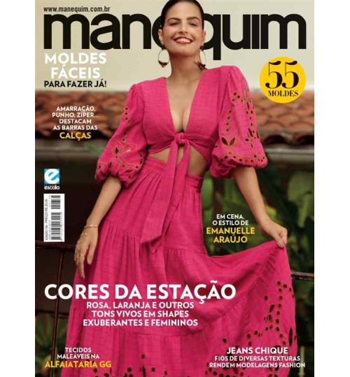 Revista Manequim Cores da Estação N° 738