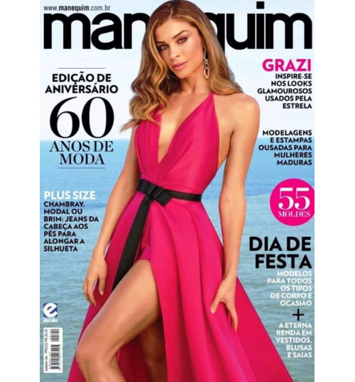 Revista Manequim Edição de Aniversário, 60 Anos de Moda Nº 722