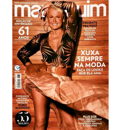Revista Manequim Edição de Aniversário 61 Anos N° 734