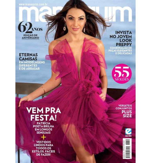 Revista Manequim - Edição de Aniversário 62 Anos: Vem Pra Festa N° 741