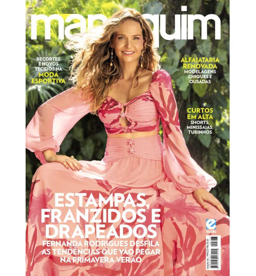 Revista Manequim - Estampas, Franzidos e Drapeados N° 763