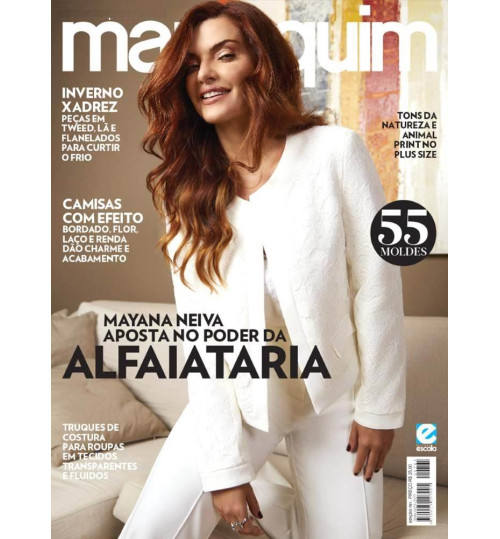 Revista Manequim - Mayana Neiva: Aposta no Poder da Alfaiataria N° 761