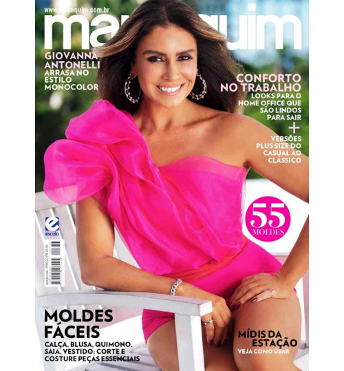 Revista Manequim Moldes Fáceis N° 746