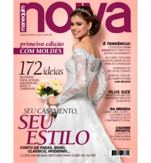 Revista Manequim Noiva - Seu Estilo N° 700A