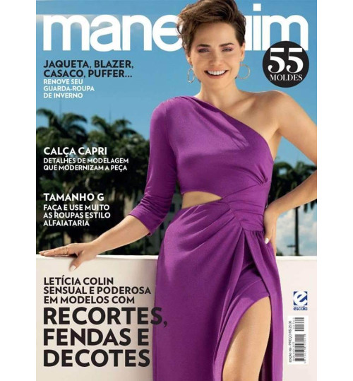 Revista Manequim - Recortes Fendas e Decotes N° 760