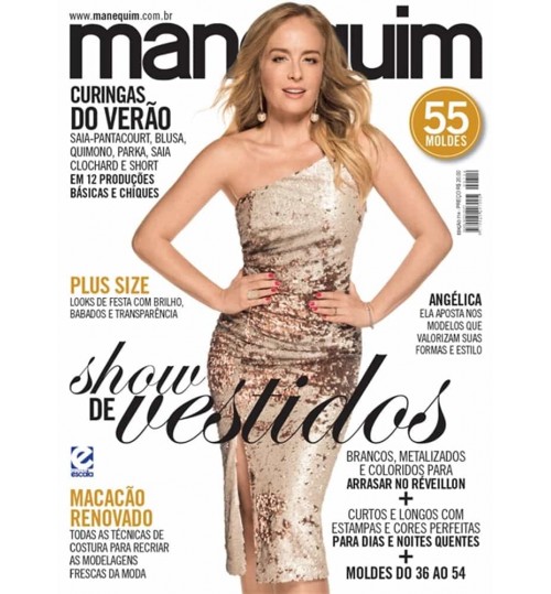 Revista Manequim Show de Vestidos N° 714