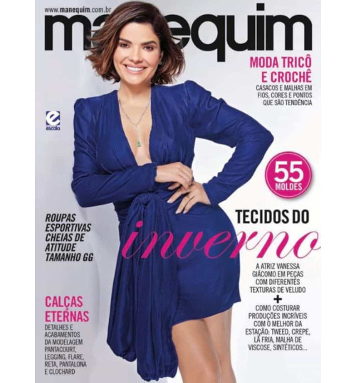 Revista Manequim Tecidos do Inverno Nº 721