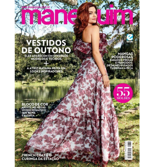 Revista Manequim Vestidos de Outono N° 730