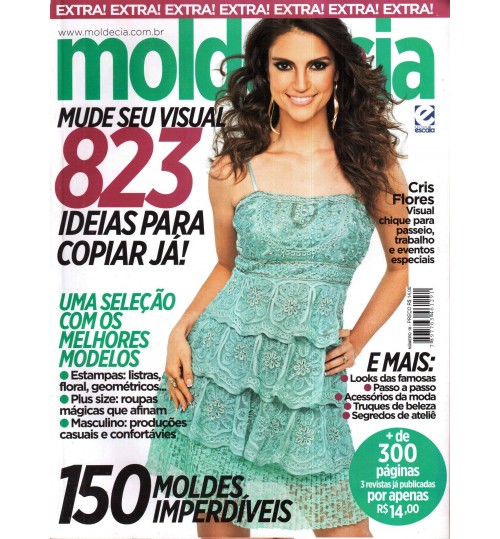 Revista Molde & Cia 150 Moldes ImperdÃ­veis NÂ° 18
