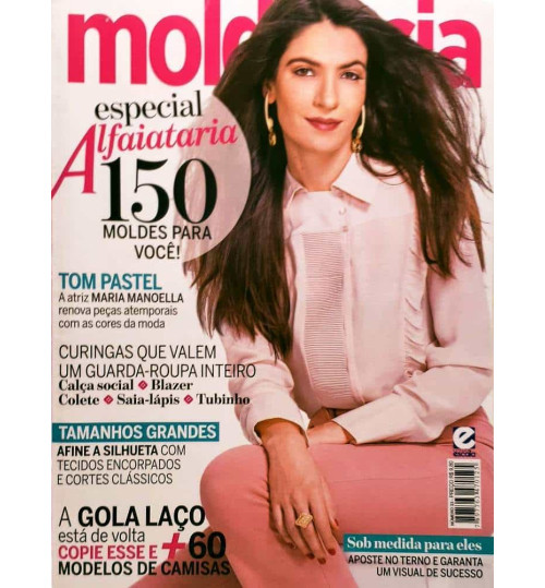 Revista Molde & Cia Especial Alfaiataria - 150 Moldes para Você N° 33