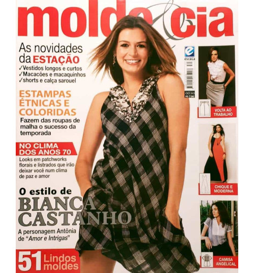 Revista Molde & Cia O Estilo de Bianca Castanho N° 30