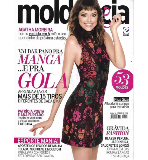 Revista Molde & Cia Vai dar Pano pra Manga e pra Gola N° 121