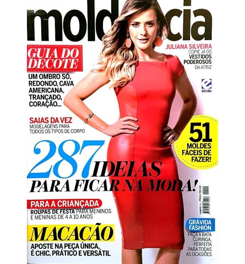 Revista Molde & Cia 287 Ideias para Ficar na Moda! N° 111