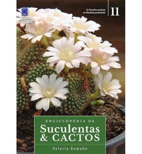 Livro Coleção Enciclopédia de Suculentas e Cactos - Volume 11