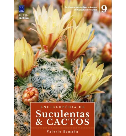 Livro Coleção Enciclopédia de Suculentas e Cactos - Volume 9