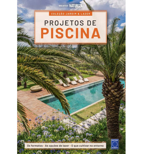Livro Coleção Jardim e Lazer - Projetos de Piscina