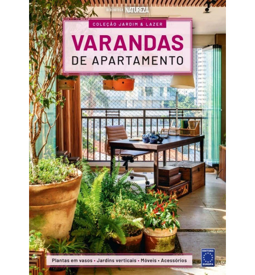 Livro Coleção Jardim e Lazer - Varandas de Apartamento