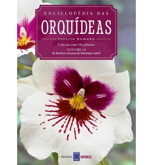Livro Enciclopédia das Orquídeas Volume 14