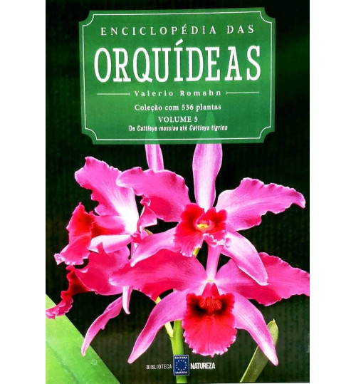 Livro Enciclopédia das Orquídeas Volume 5