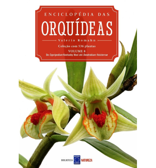 Livro Enciclopédia das Orquídeas Volume 8