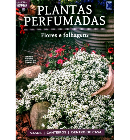 Livro Coleção Plantas Perfumadas: Flores e Folhagens